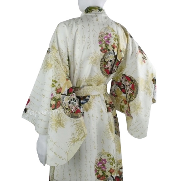 🎎 Kyoto Sen'i, The Tale of Genji Silk Kimono - Picture 10 of 16